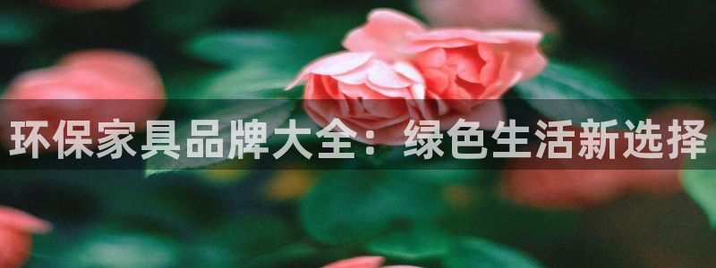杏耀客户端登陆：环保家具品牌大全：绿色生活新选择